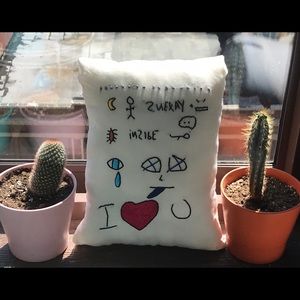 Handmade Nightman Lyrics Pillow